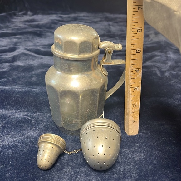 VTG Metal Tea Infuser Set - Picture 2 of 5